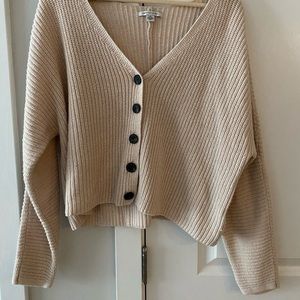 American Eagle Crop Cardigan